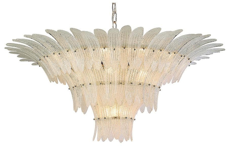 Люстра Newport 8800 8821/C gold white цвет плафона/подвески Белый, цвет арматуры Золото