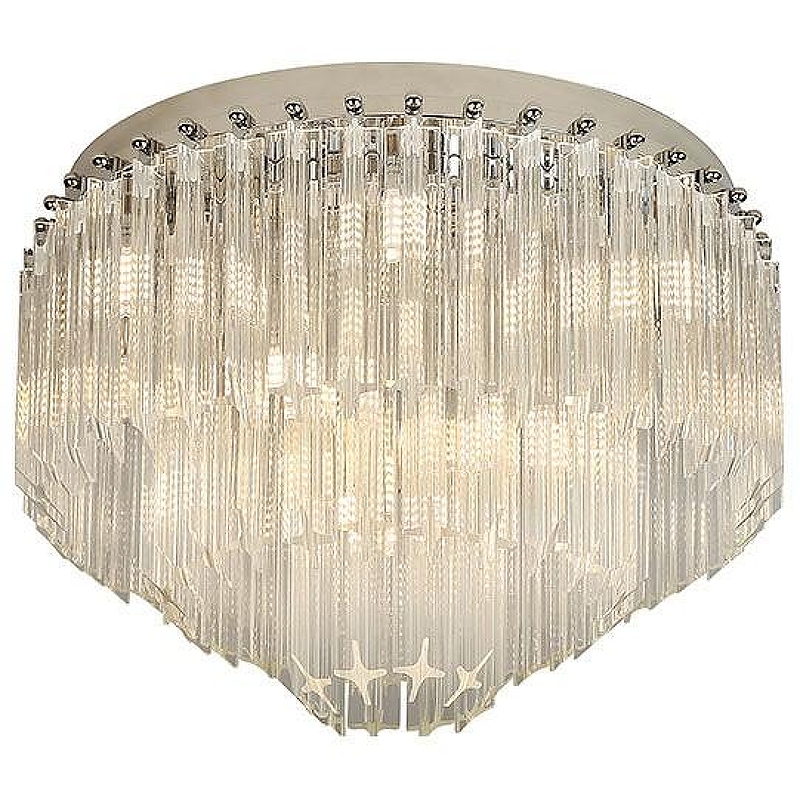 Люстра Newport AMANDA 8910/PL nickel цвет плафона/подвески Прозрачный, цвет арматуры Никель