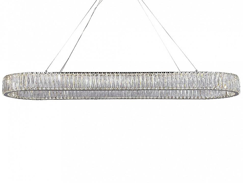 Люстра Newport CRYSTAL М0071022 цвет плафона/подвески Прозрачный, Хром, цвет арматуры Хром