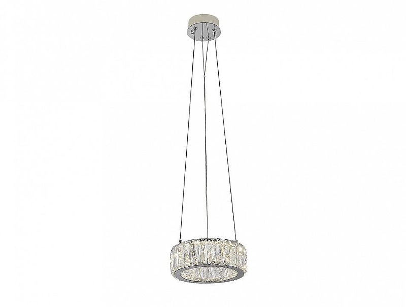 Люстра Newport CRYSTAL М0071024 цвет плафона/подвески Прозрачный, Хром, цвет арматуры Хром