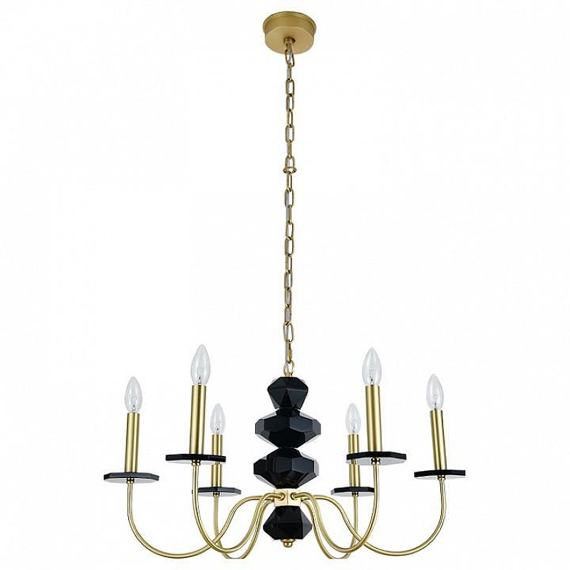Люстра Newport VANESSA 3876/С brass цвет арматуры Латунь