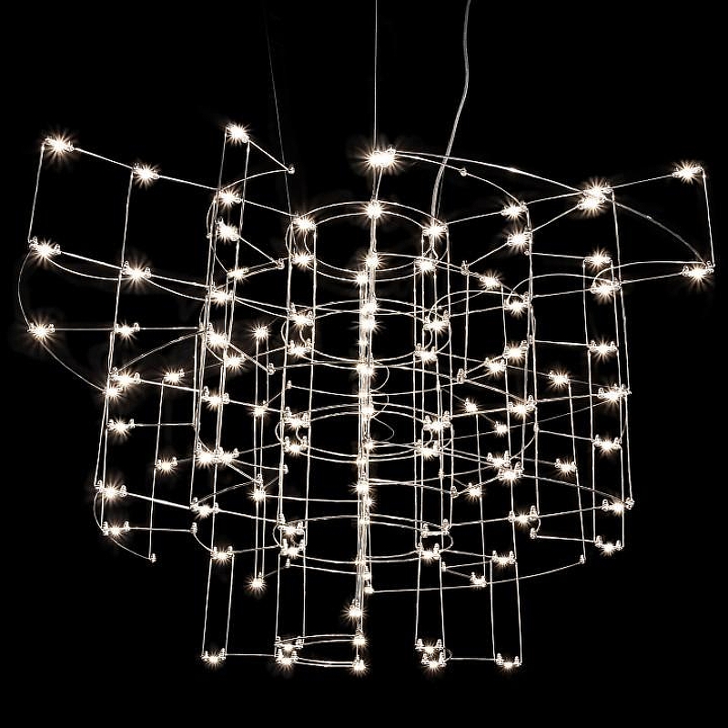 Люстра O-LUCE Chill B 1096211-7 цвет арматуры Хром