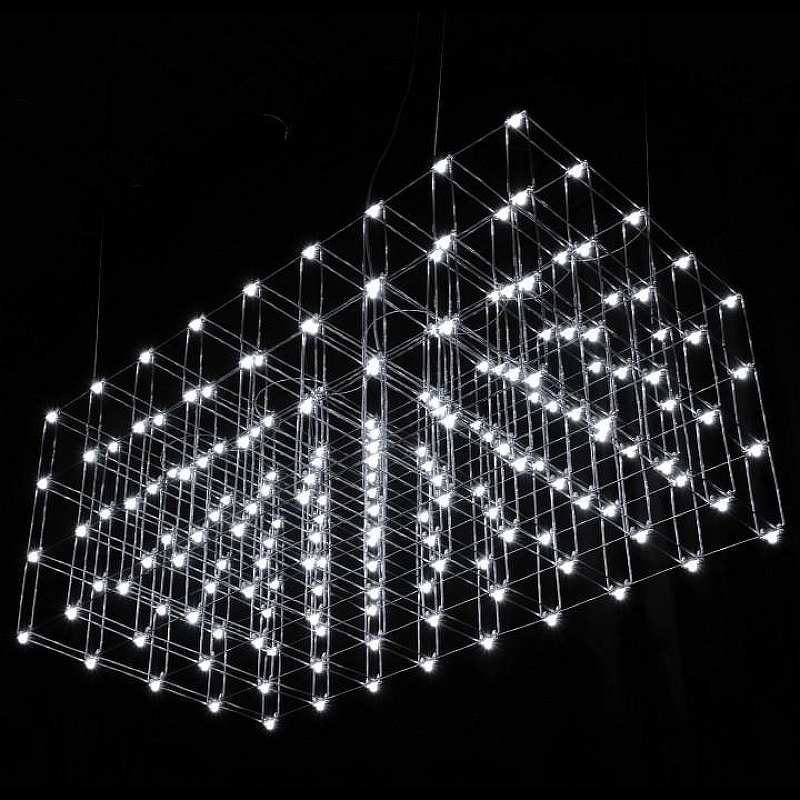 Люстра O-LUCE Cosmic ячейка 15 х 15 см 1094511-3 цвет арматуры Хром