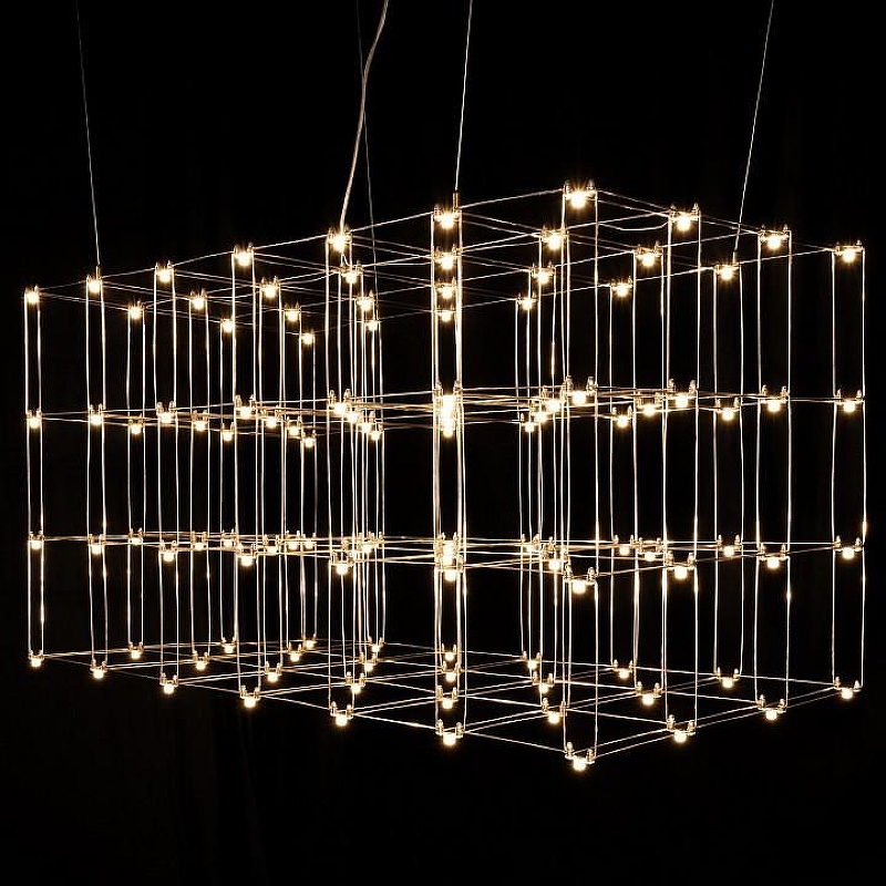 Люстра O-LUCE Cosmic ячейка 20 х 20 см 1094411-7 цвет арматуры Хром