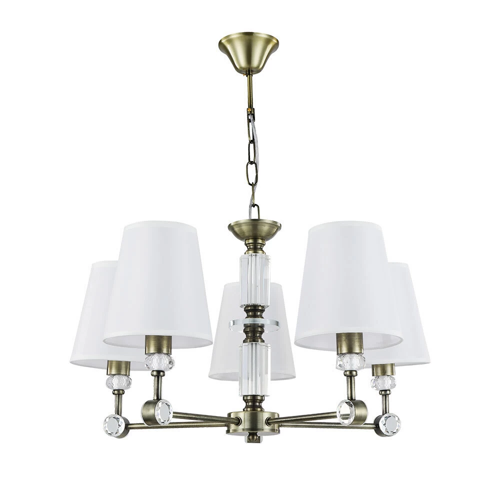 Люстра подвесная Arte Lamp Brocca E14 200 Вт 8 кв.м (A4093LM-5AB)