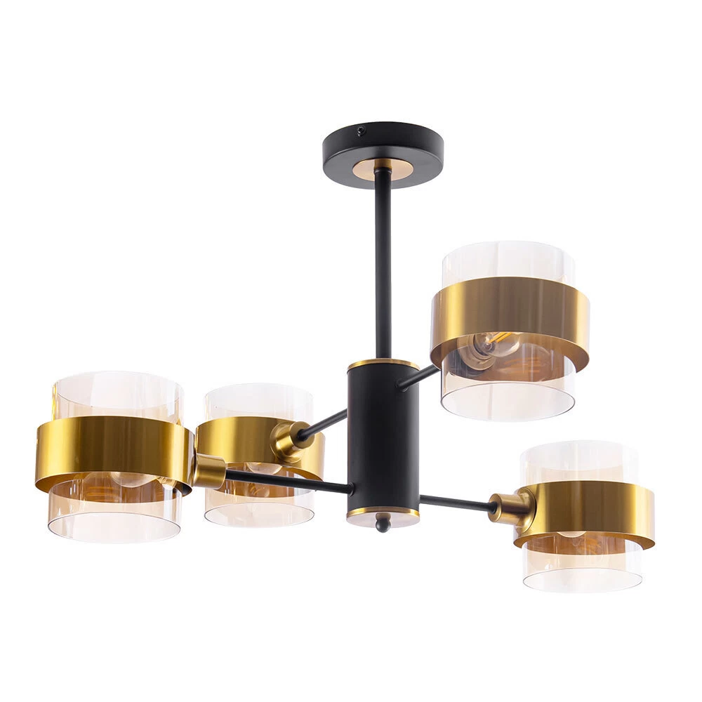 Люстра подвесная Arte Lamp Carlo E14 160 Вт 5 кв.м (A8205SP-4BK)
