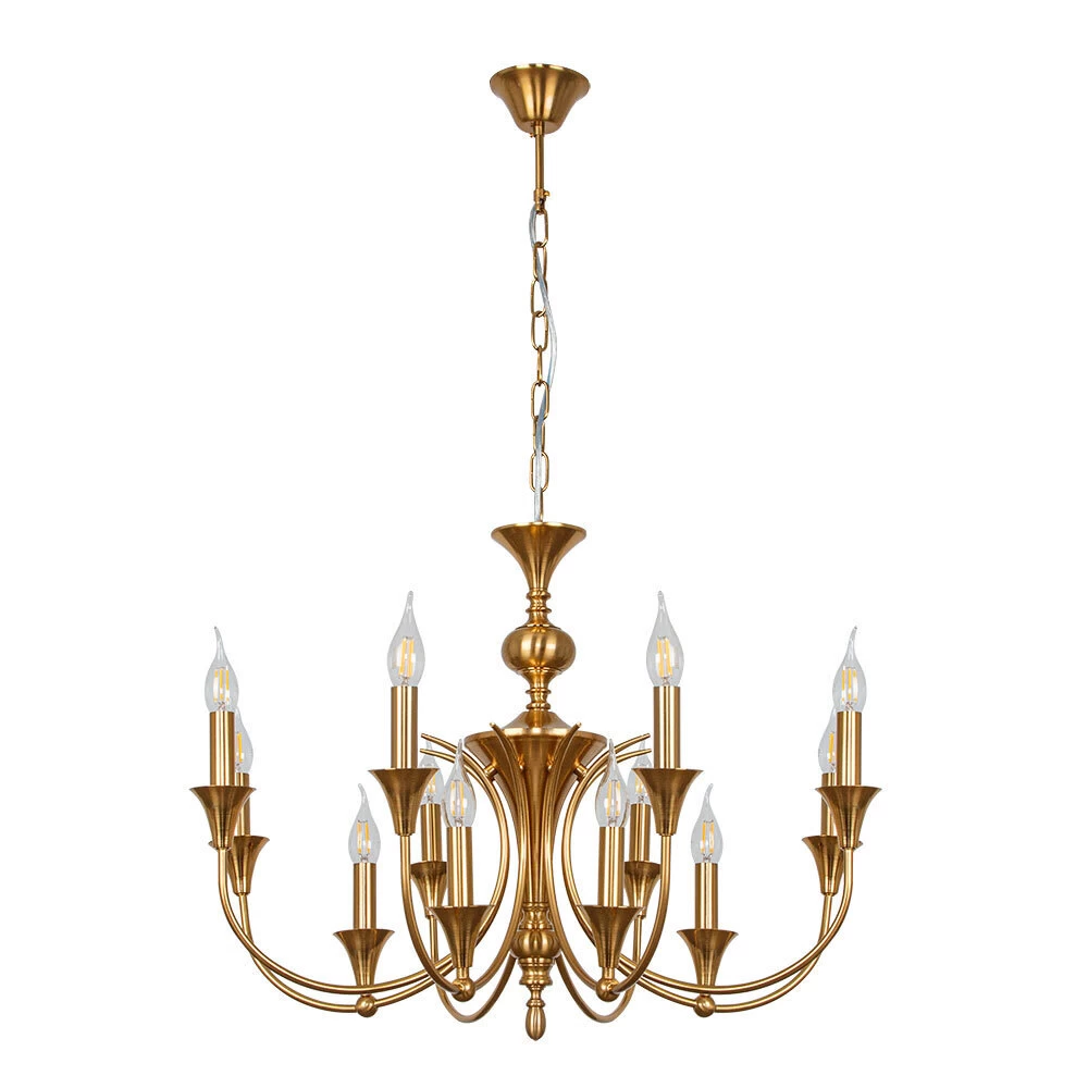 Люстра подвесная Arte Lamp Collinetta E14 480 Вт 8 кв.м (A4094LM-12PB)