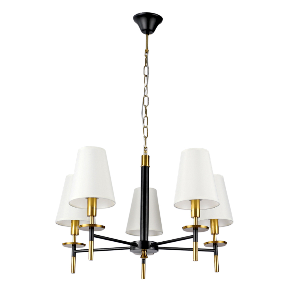 Люстра подвесная Arte Lamp Riccardo E14 200 Вт 6 кв.м (A4075LM-5BK)
