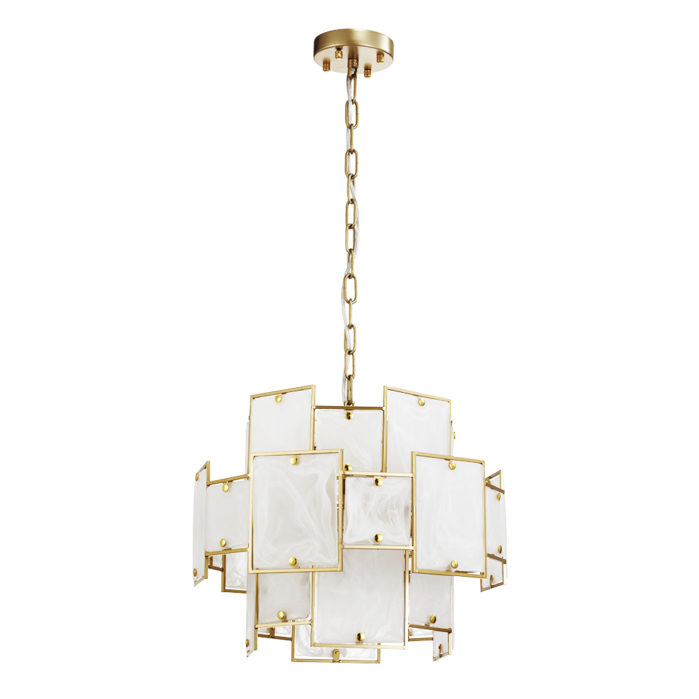 Люстра подвесная Arte Lamp Theemin E14 280 Вт 9 кв.м (A4068LM-7SG)