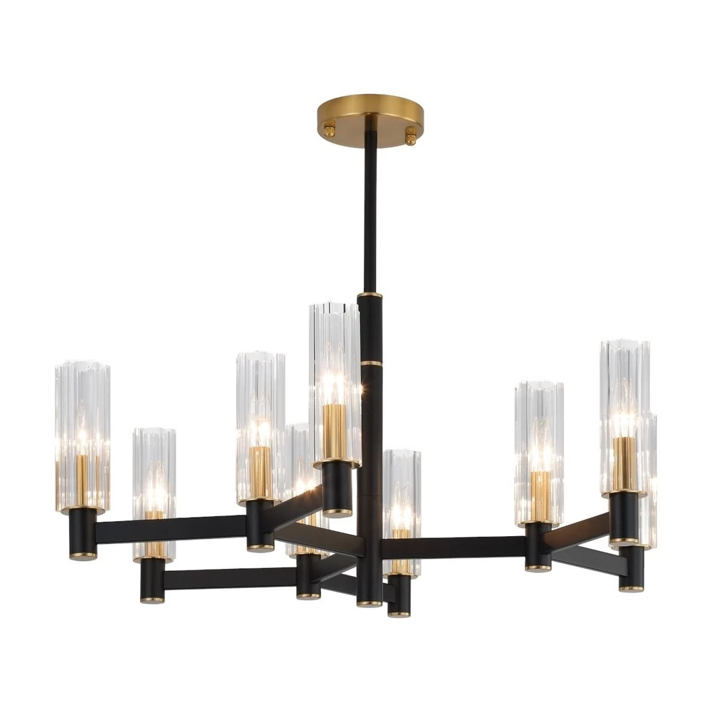 Люстра подвесная Freya Ambra E14 360 Вт 25 кв.м (FR5167PL-09B)
