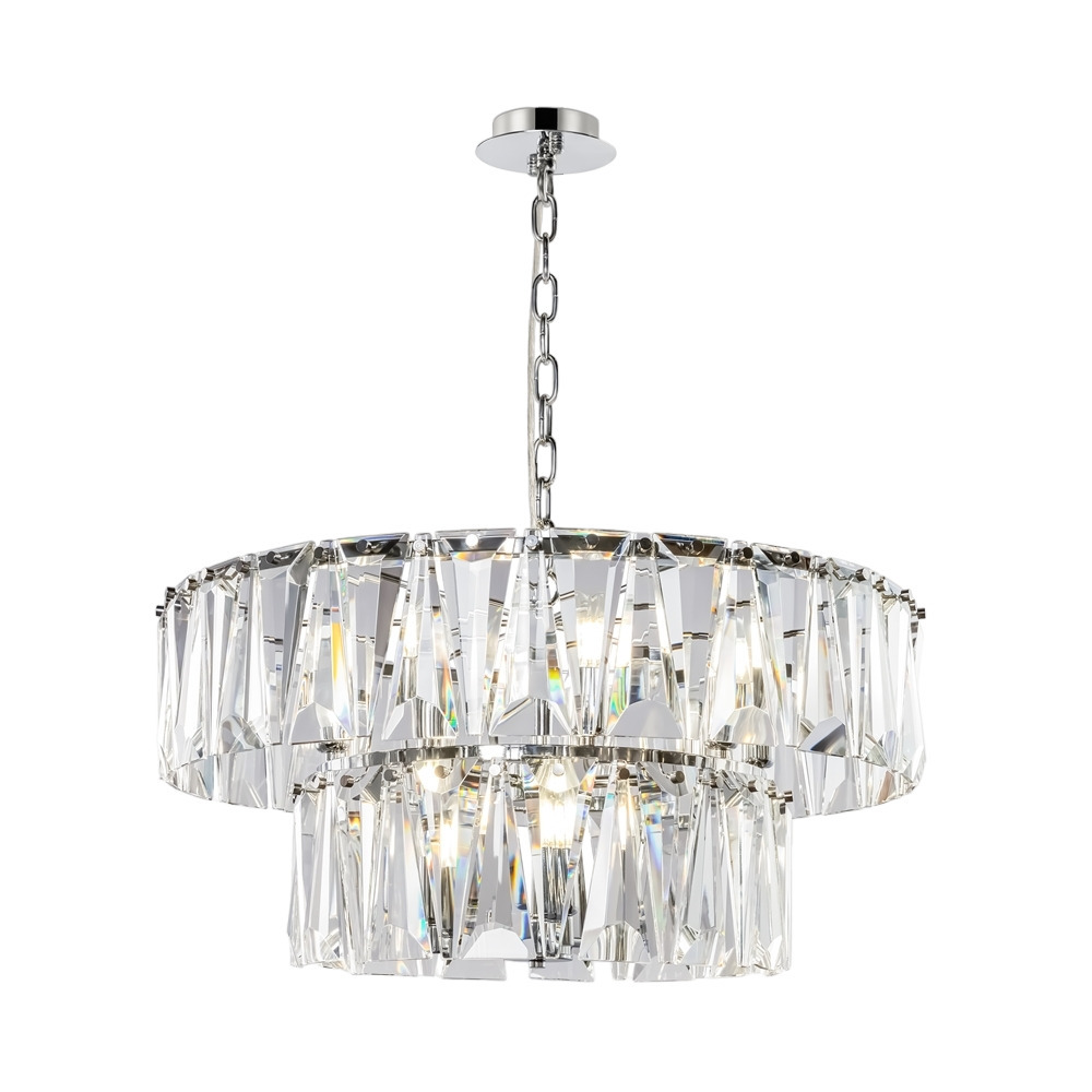 Люстра подвесная Maytoni Puntes E14 480 Вт 32 кв.м (MOD043PL-12CH)