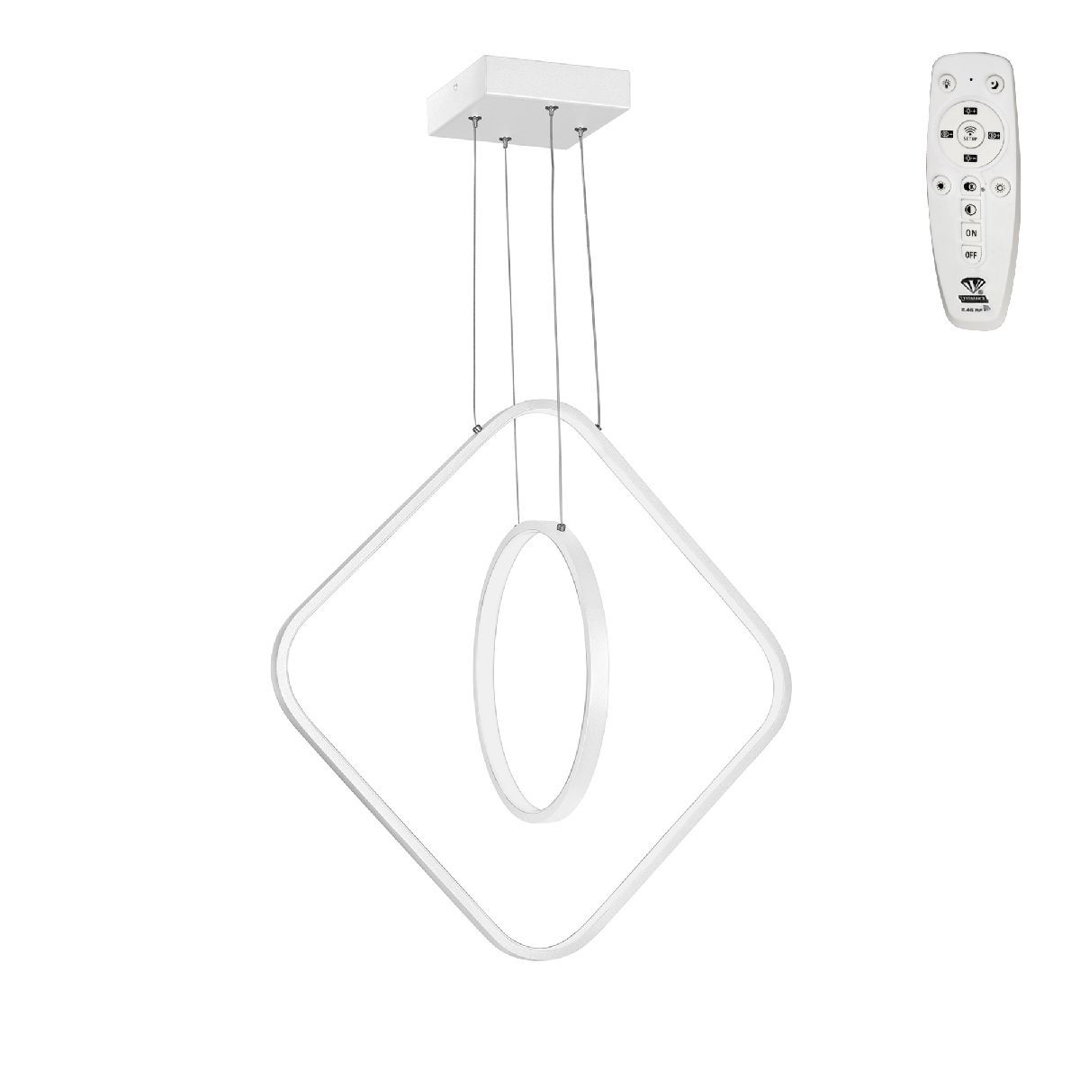 Люстра подвесная Vitaluce V2505DT-0/2S