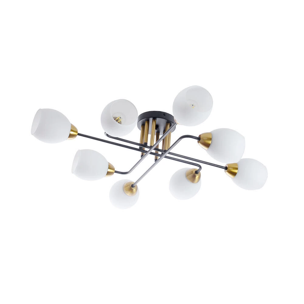 Люстра потолочная Arte Lamp Andrea E27 480 Вт 18,5 кв.м (A8141PL-8BK)