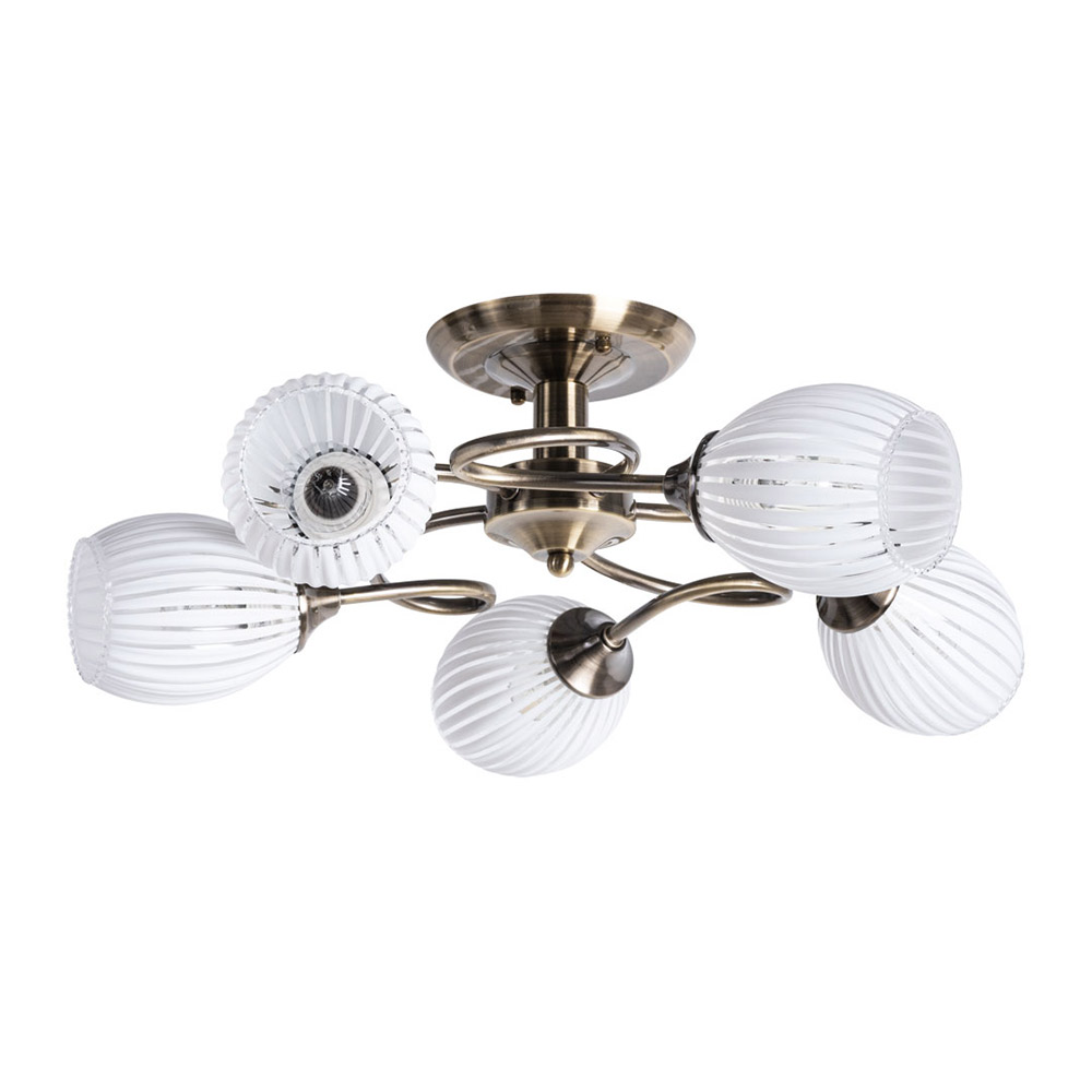 Люстра потолочная Arte Lamp Arya E27 200 Вт 10 кв.м (A2941PL-5AB)