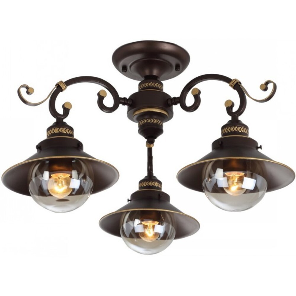 Люстра потолочная Arte Lamp Grazioso E27 180 Вт 10 кв.м (A4577PL-3CK)