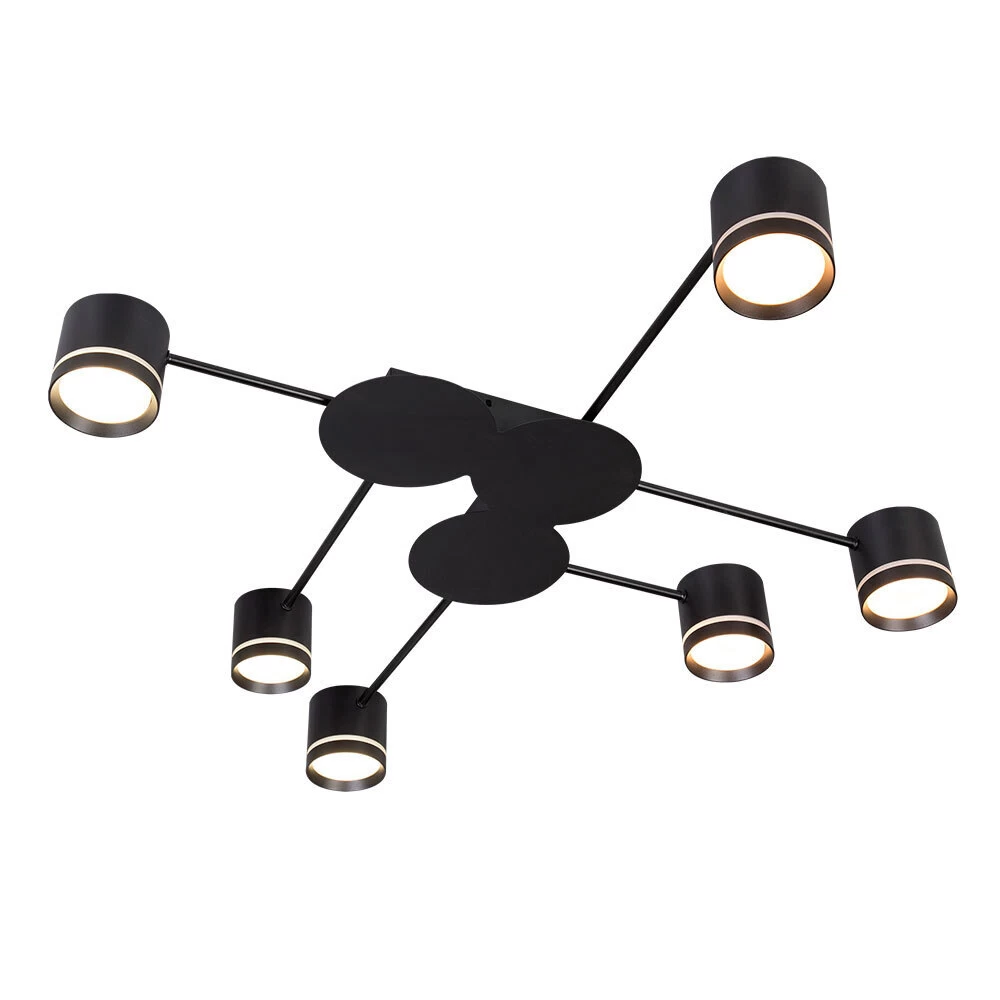 Люстра потолочная Arte Lamp Legacy GX53 72 Вт 12 кв.м (A8024PL-6BK)