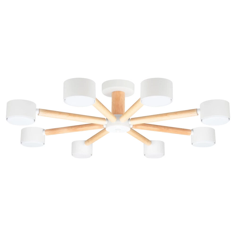 Люстра потолочная Arte Lamp Tenda GX53 96 Вт 15 кв.м (A1624PL-8WH)