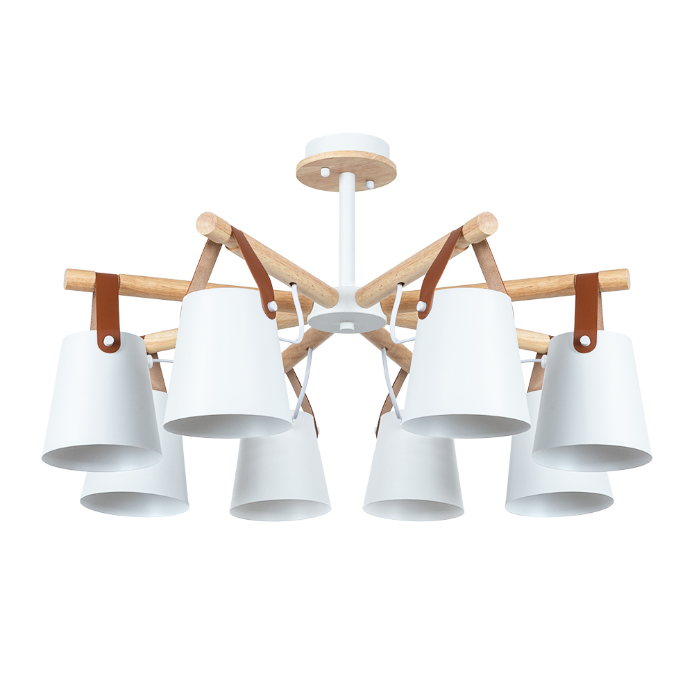 Люстра потолочная Arte Lamp Thomas E27 480 Вт 18 кв.м (A7032PL-8WH)