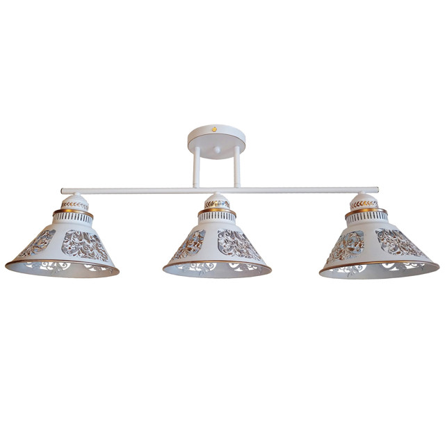 люстра потолочная Jupiter Lighting Кантри 3х60Вт E27 металл черный