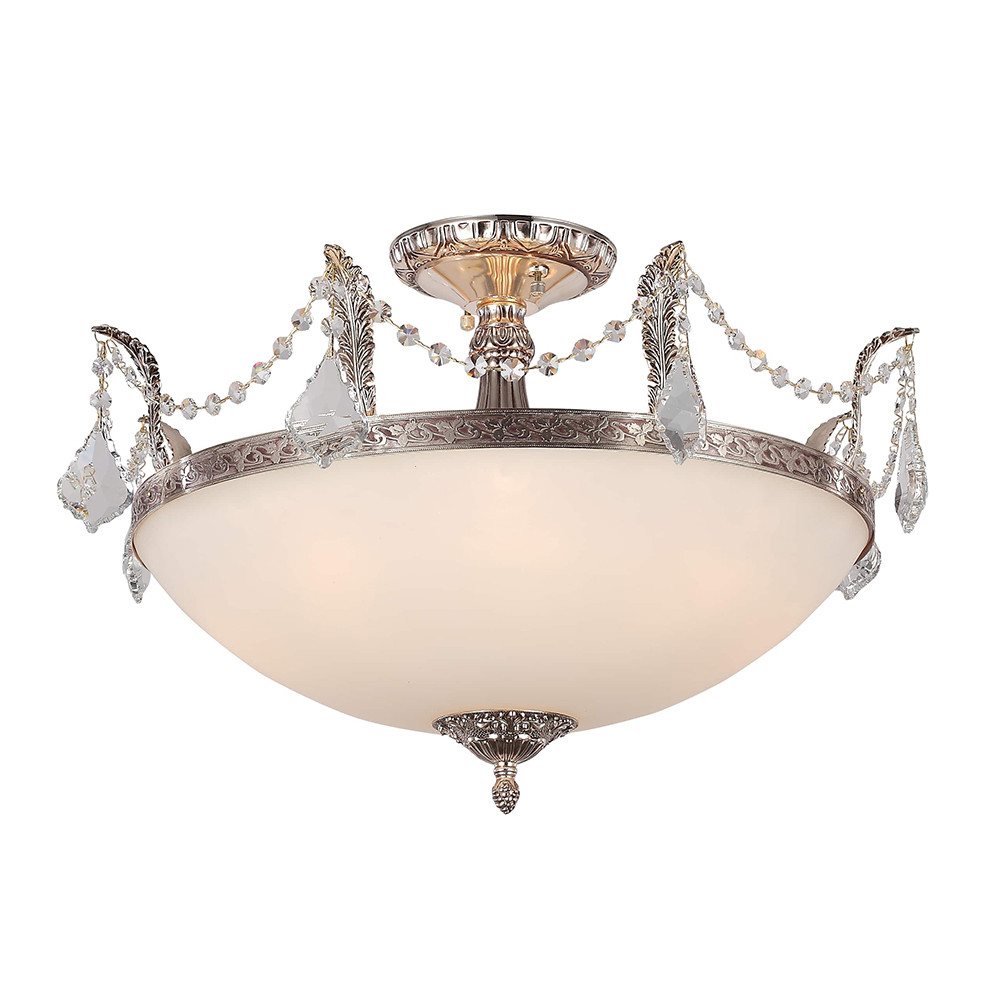 Люстра потолочная Lucia Tucci BARLETTA 181.8 D620 coffe gold