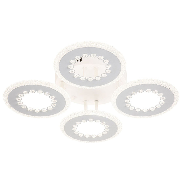 люстра потолочная светодиодная ESCADA Дью LED 4х21Вт белый