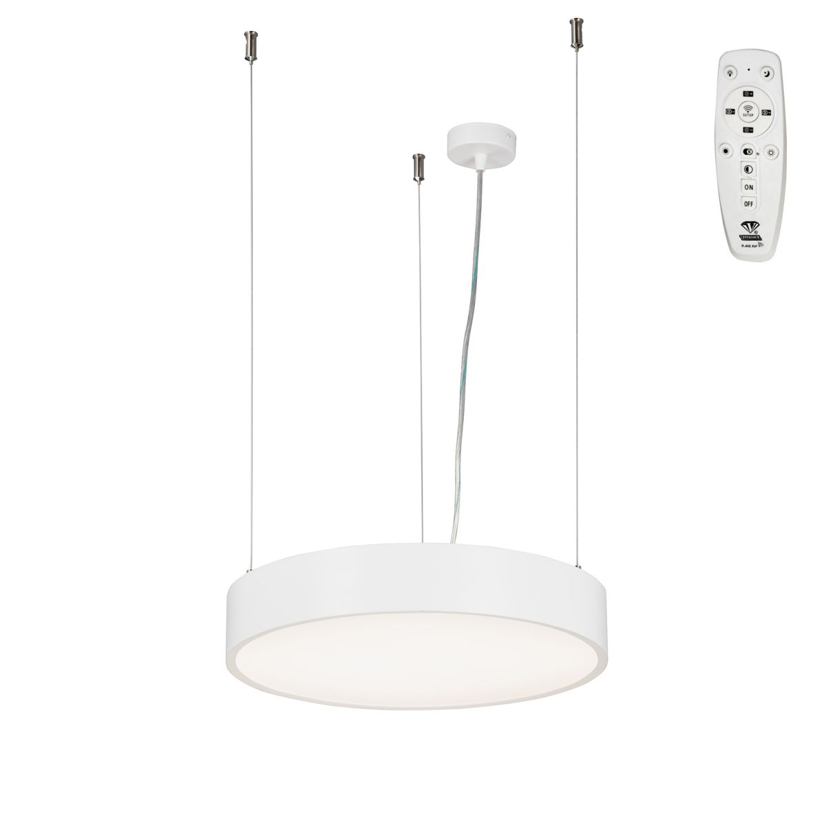 Люстра потолочная Vitaluce V2113DT-0/1S, LED 42Вт