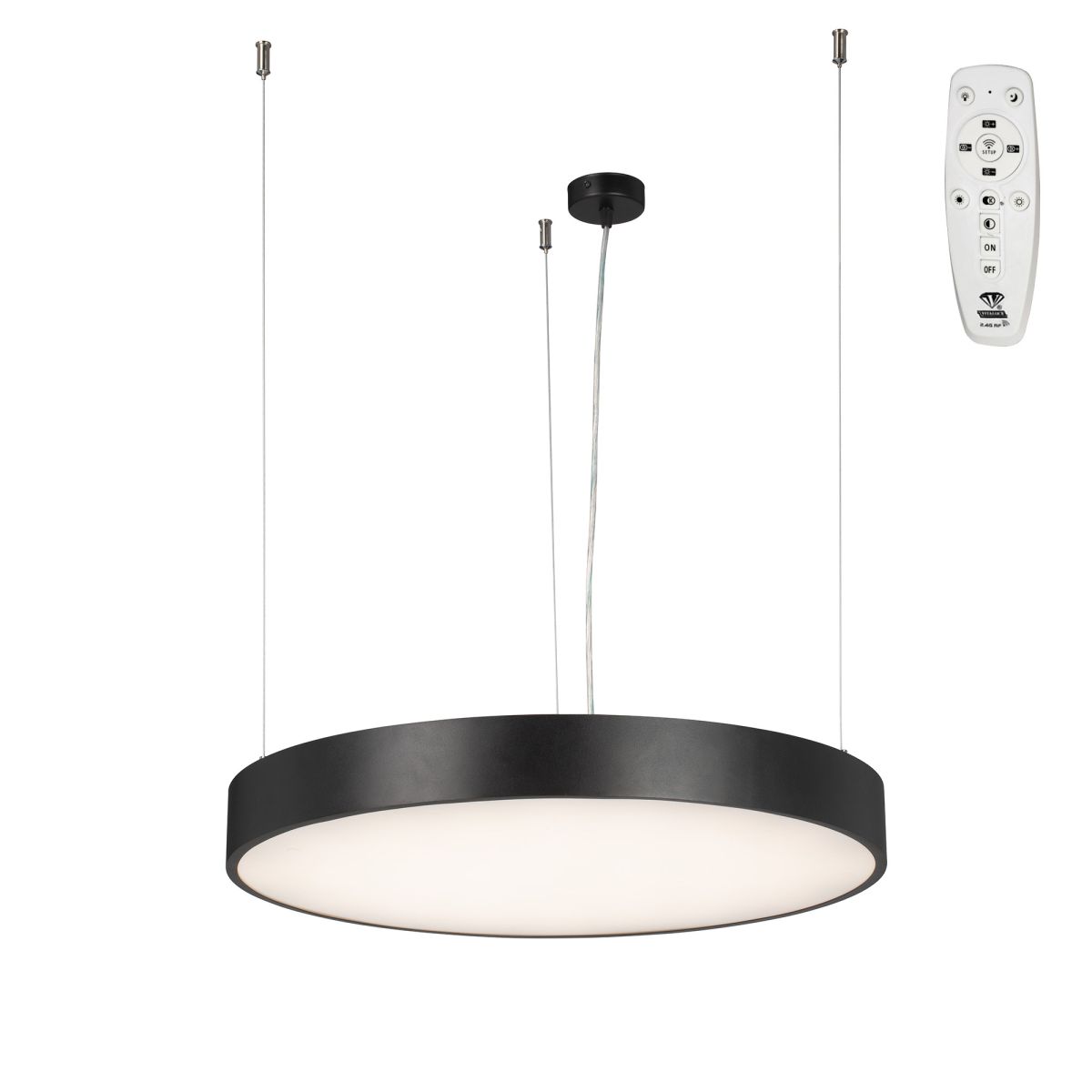 Люстра потолочная Vitaluce V2115DT-1/1S, LED 86Вт