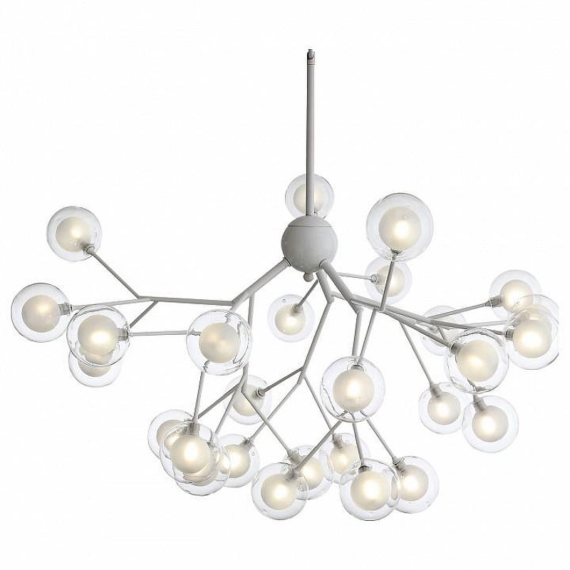 Люстра ST-Luce Demele SL376.503.27 цвет плафона/подвески Белый, цвет арматуры Белый