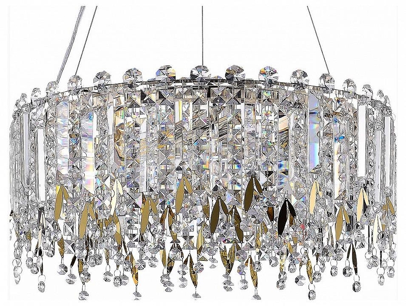 Люстра ST-Luce Des1o SL1655.203.06 цвет плафона/подвески Прозрачный, цвет арматуры Золото