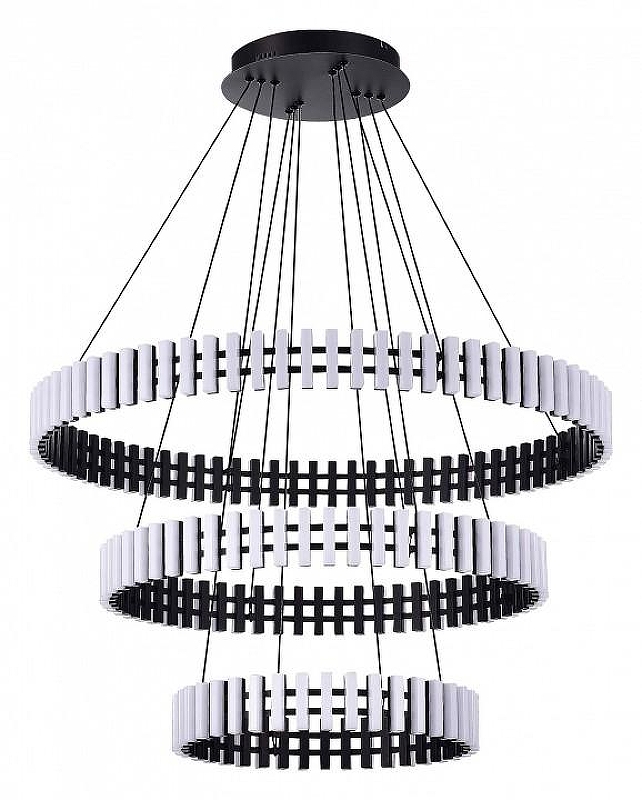 Люстра ST-Luce Estense SL6203.403.105 цвет плафона/подвески Белый, цвет арматуры Черный