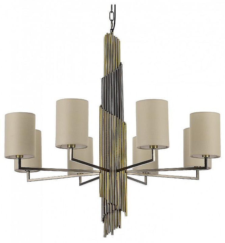 Люстра ST-Luce Glor1a SL1638.303.08 цвет плафона/подвески Серый, цвет арматуры Латунь