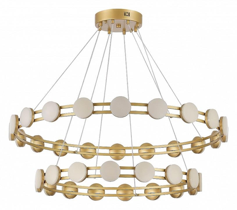 Люстра ST-Luce MONRO SL6610.203.36 цвет плафона/подвески Белый, цвет арматуры Золото