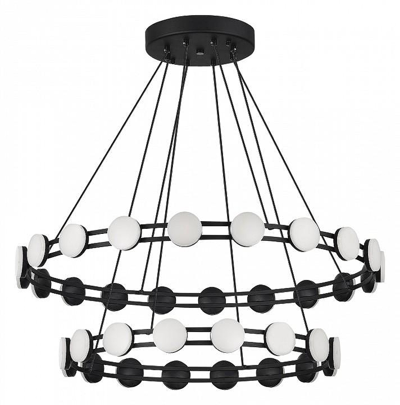 Люстра ST-Luce MONRO SL6610.403.36 цвет плафона/подвески Белый, цвет арматуры Черный