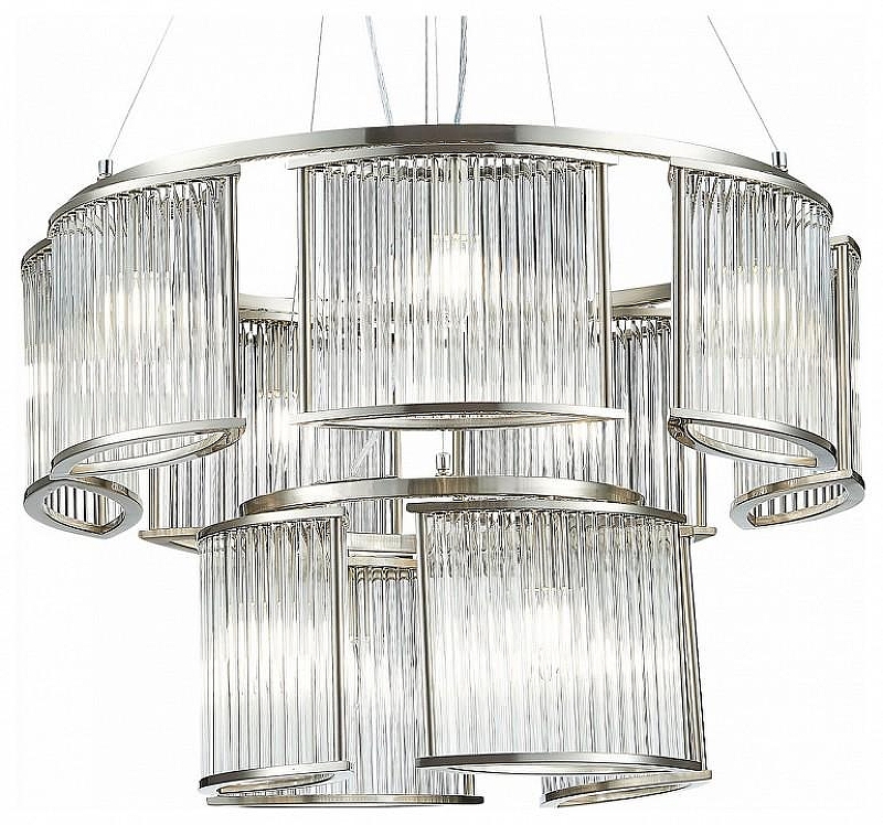 Люстра ST-Luce Velletr1 SL1627.103.11 цвет плафона/подвески Прозрачный, цвет арматуры Хром