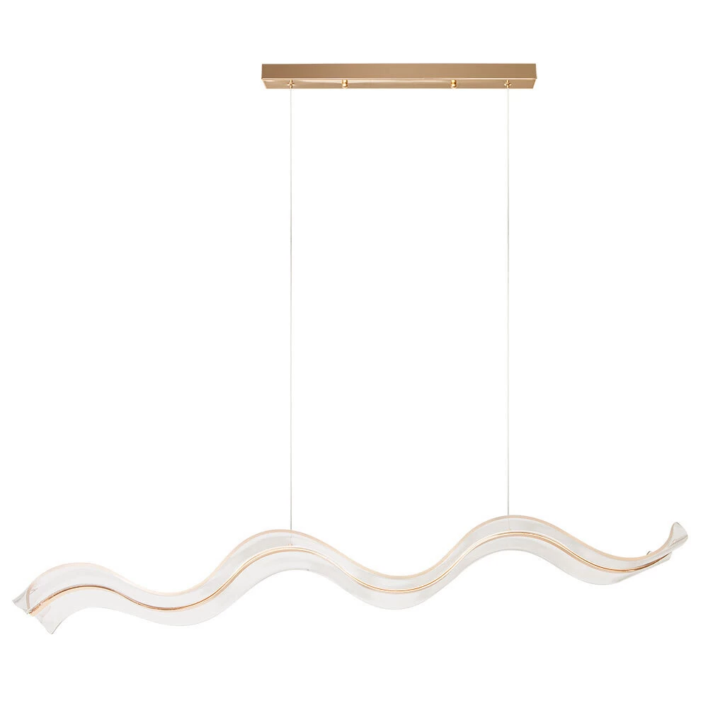 Люстра светодиодная подвесная Arte Lamp Medusa 44 Вт 3000К 4,5 кв.м (A2092SP-1GO)