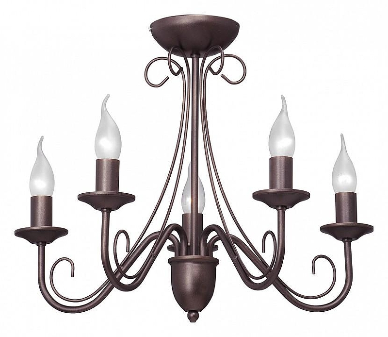 Люстра Vitaluce V1659 V1659/5PL цвет арматуры Бронза