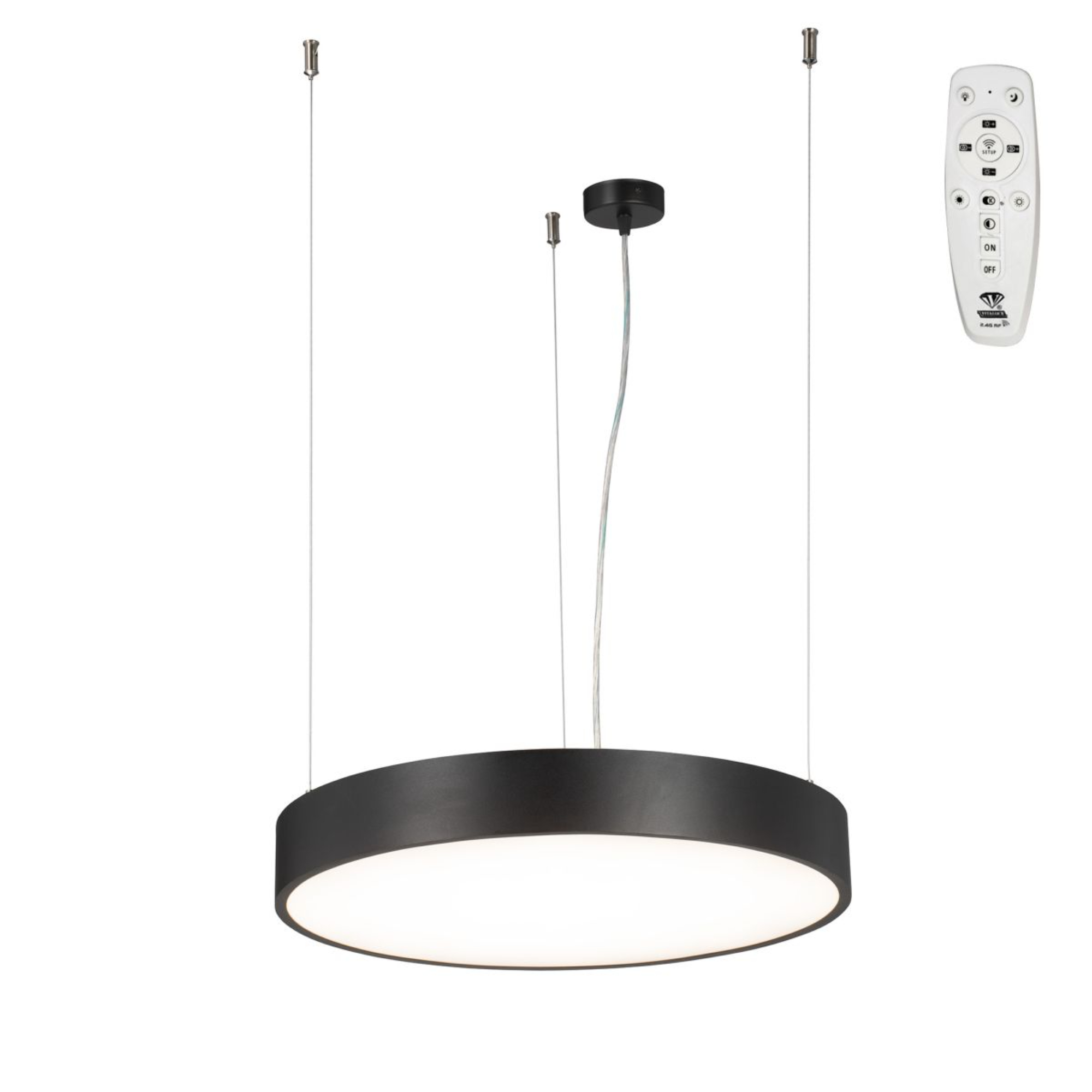 Люстра Vitaluce V2114DT-1/1S, LED 59Вт, 2700-6500К, 4800лм