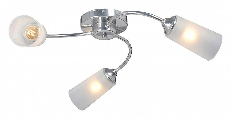 Люстра Vitaluce V2831 V2831-9/3PL цвет плафона/подвески Белый, цвет арматуры Хром