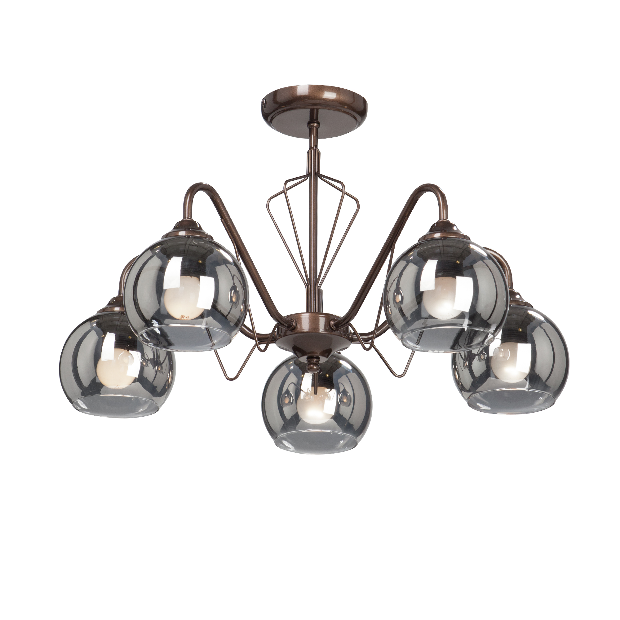 Люстра Vitaluce V3951-7/5PL, 5хЕ27 макс. 40Вт
