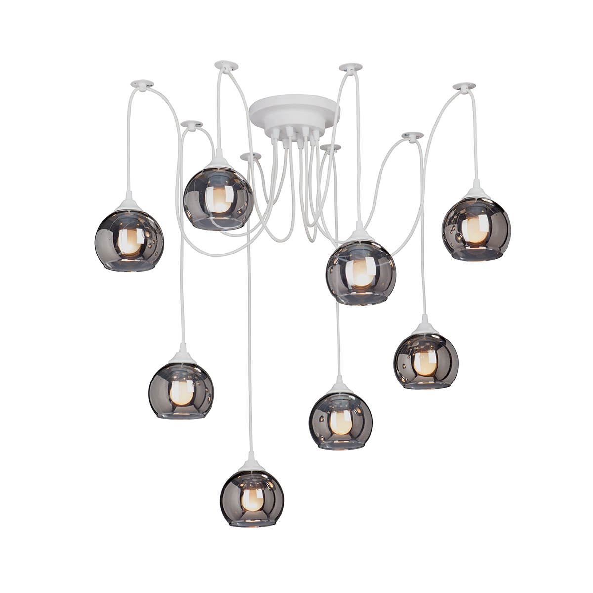 Люстра Vitaluce V4289-0/8PL, 8хЕ27 макс. 60Вт