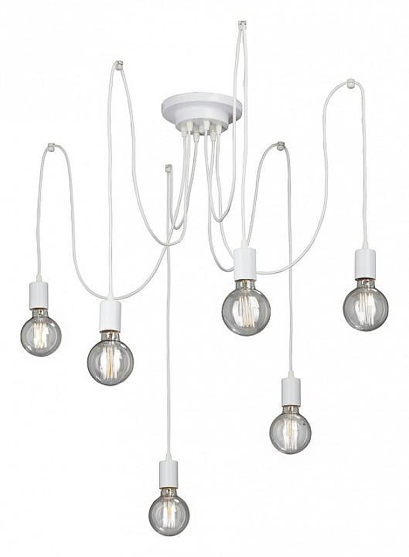 Люстра Vitaluce V4452 V4452-0/6PL цвет арматуры Белый