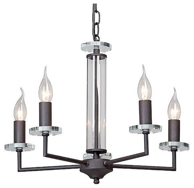 Люстра Vitaluce V4767 V4767-1/5 цвет арматуры Черный