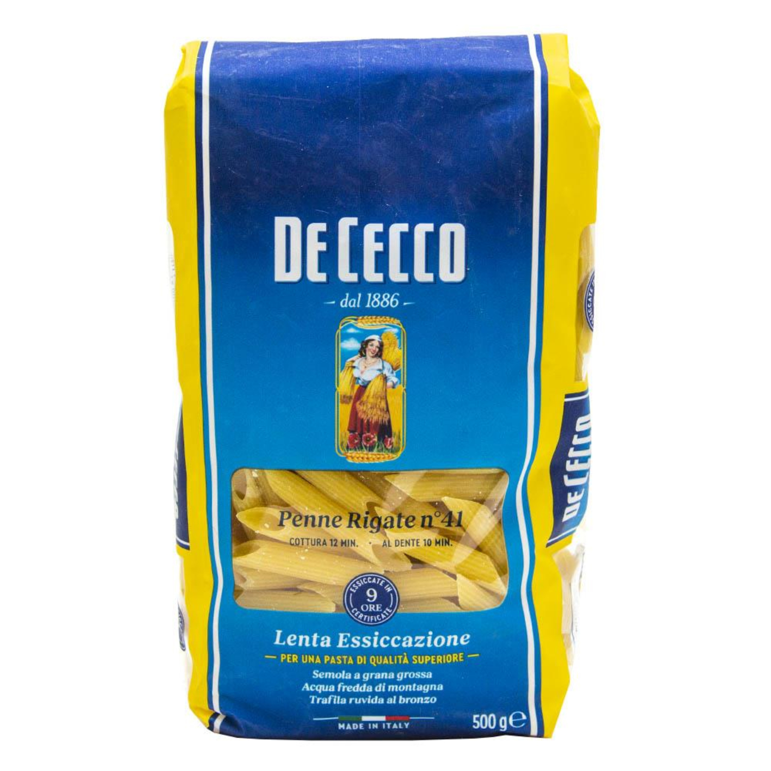 Макароны De Cecco пенне ригате №41 1кг