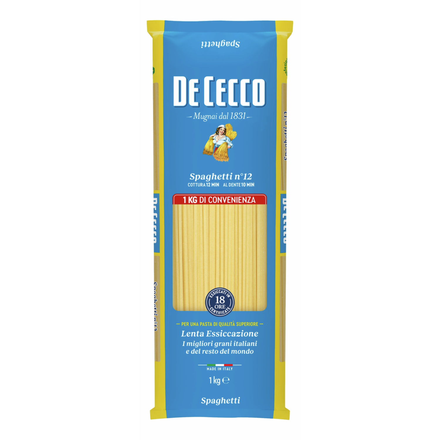 Макароны De Cecco спагетти №12 1кг