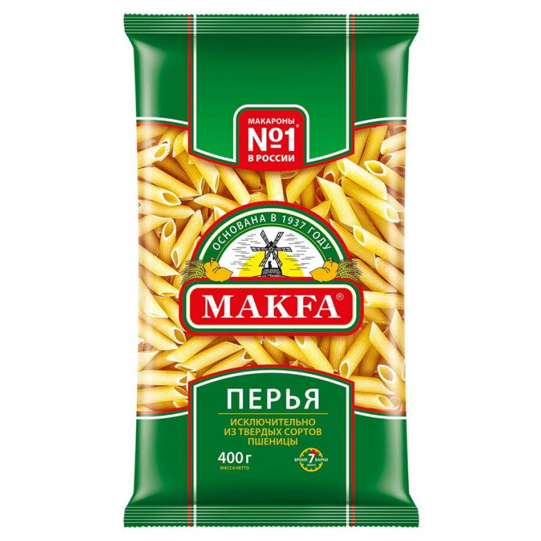 Макароны Makfa Перья 400 г
