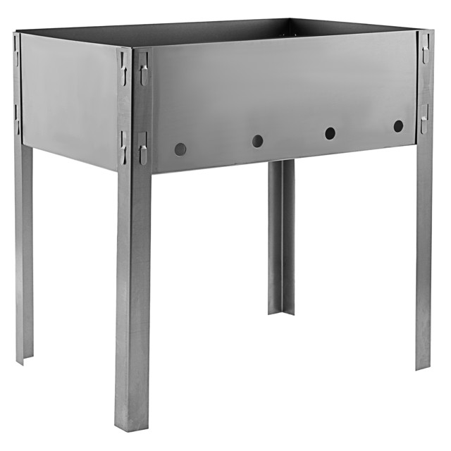 мангал разборный PALISAD эконом 35x25x35см сталь 0,35мм