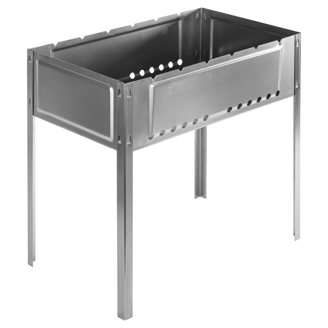 мангал с ребрами жесткости PALISAD Camping 50x30x50см