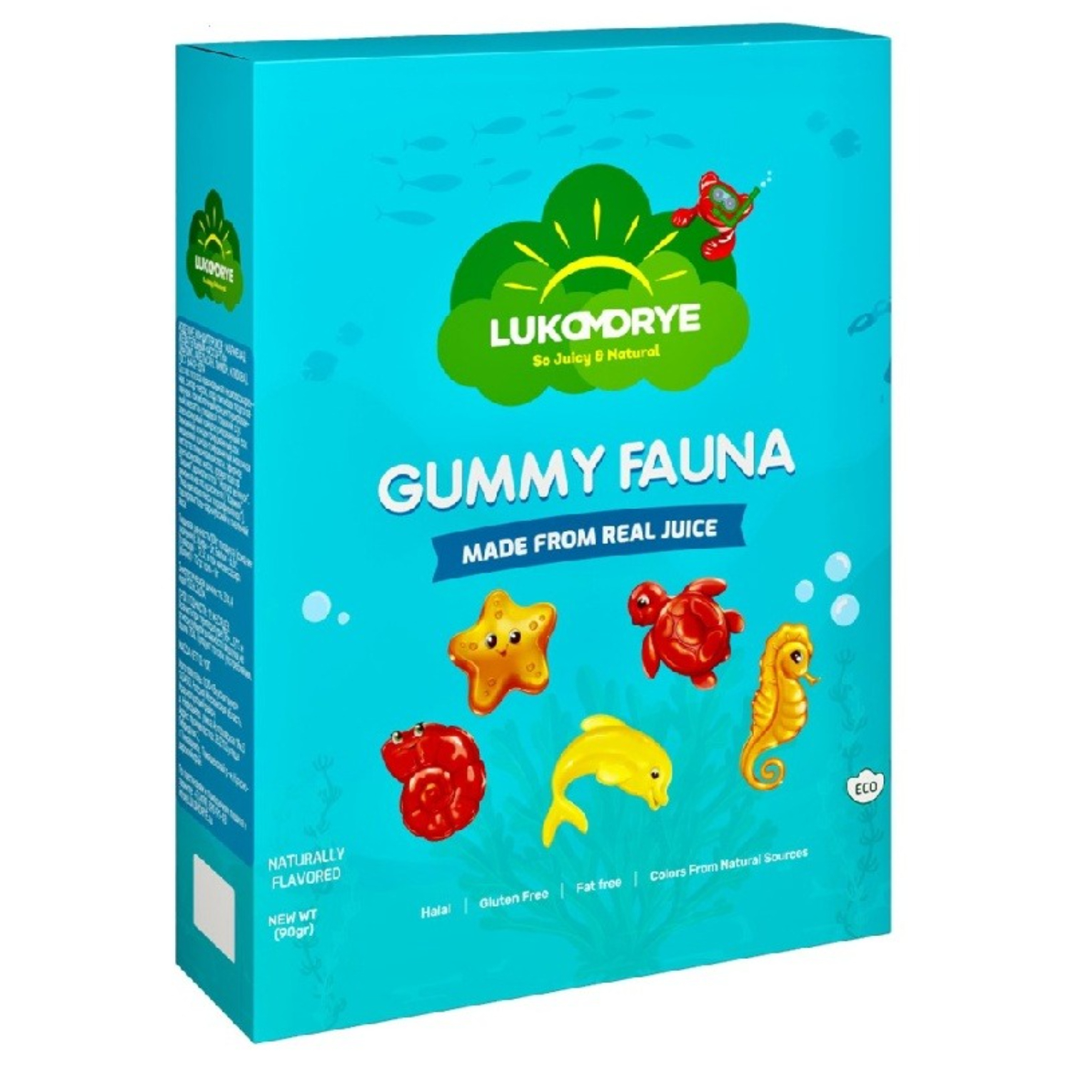 Мармелад Лукоморье жевательный Gummy fauna 250 г