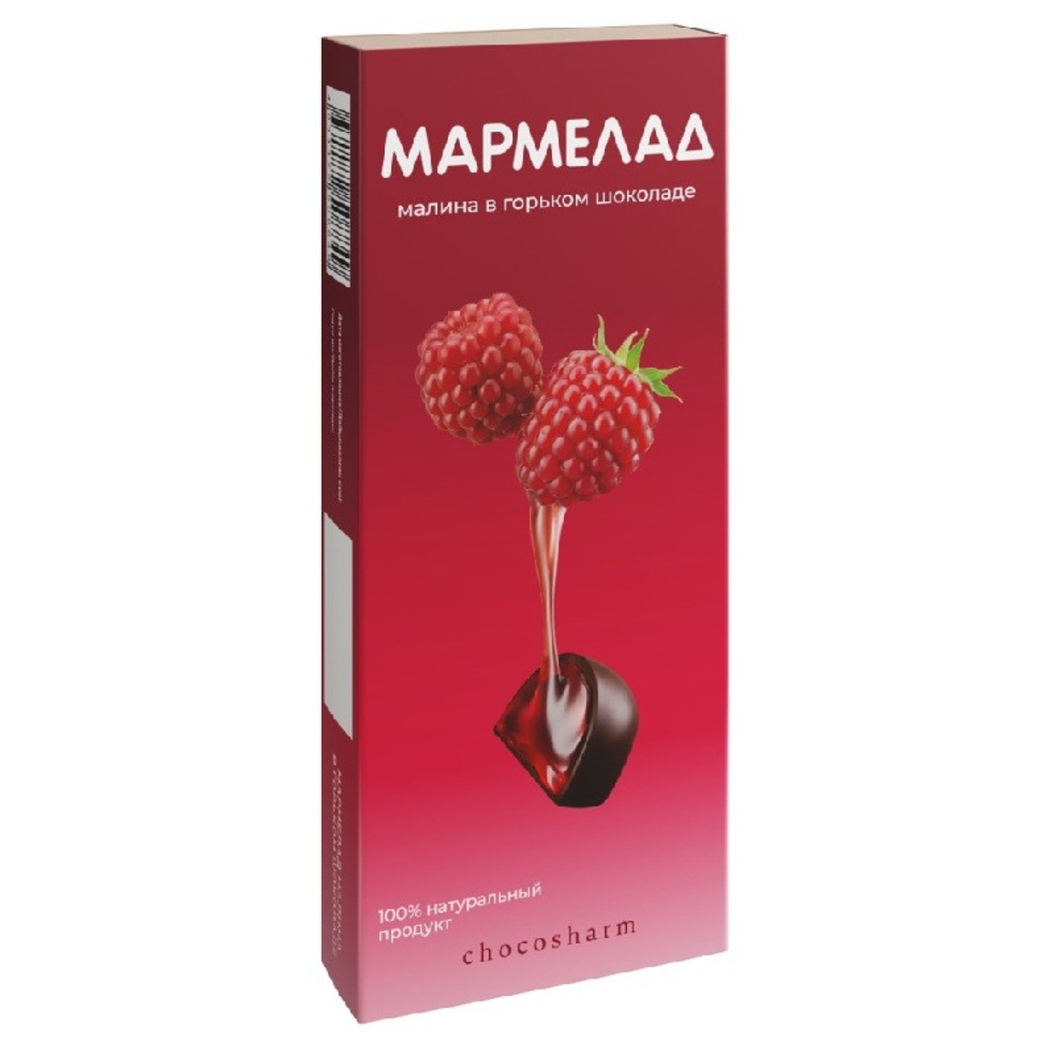 Мармелад малиновый Лукоморье в шоколаде 150 г