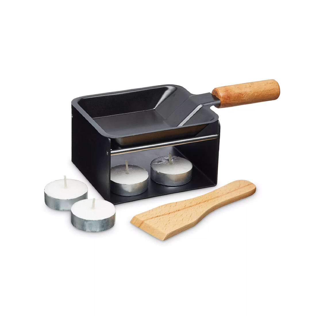 Мармит настольный(гриль) Kitchen Craft для сыра(мармит, лопатка сервировочная 2шт., свечи 2шт.)
